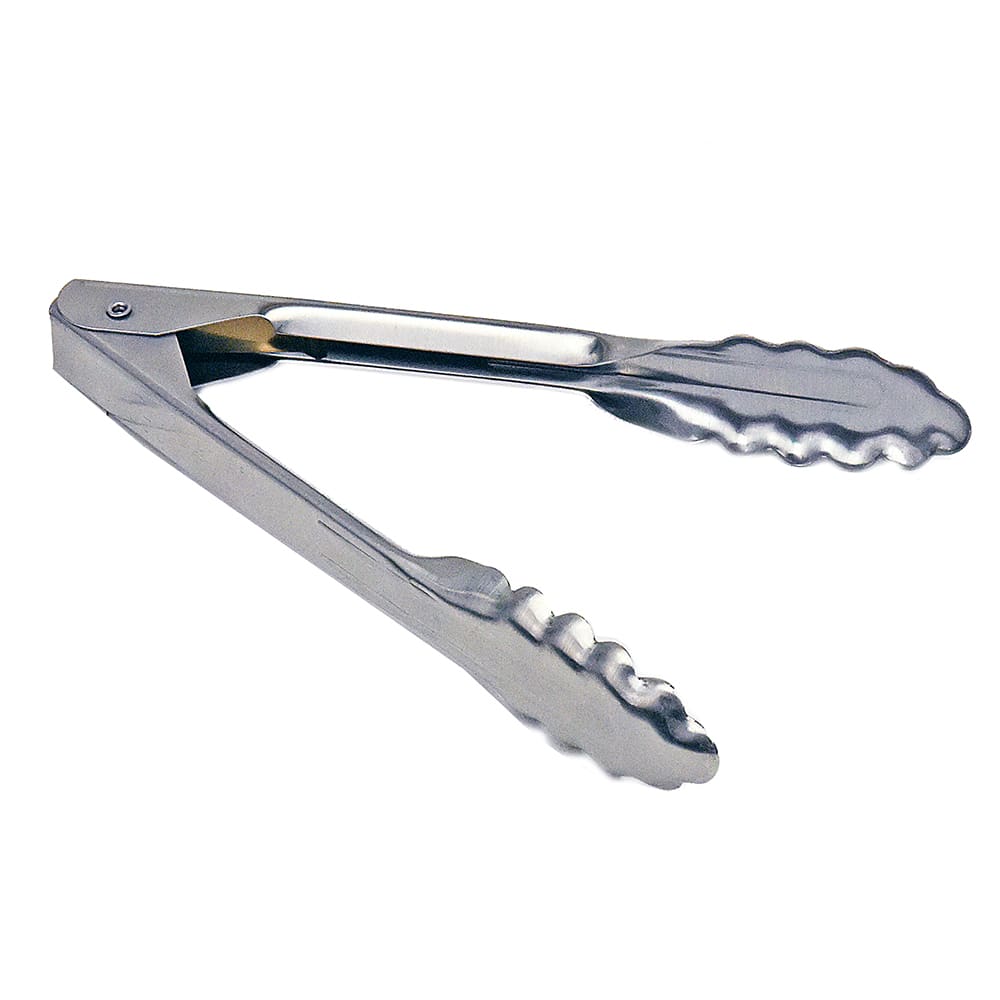 034-4407HD12 7" Stainless Utility Tongs