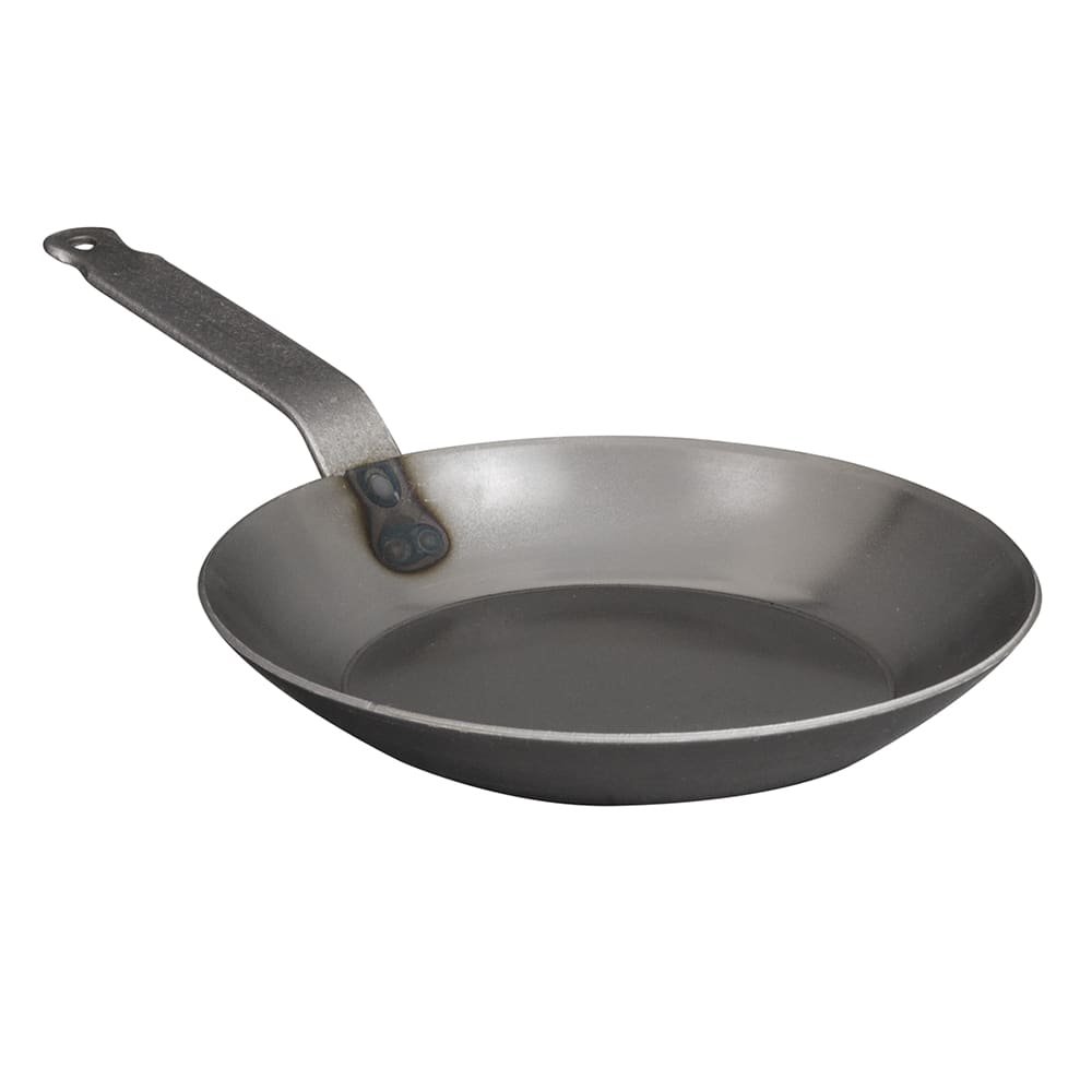 Matfer Bourgeat Black Steel Round Frying Pan, 11 062004
