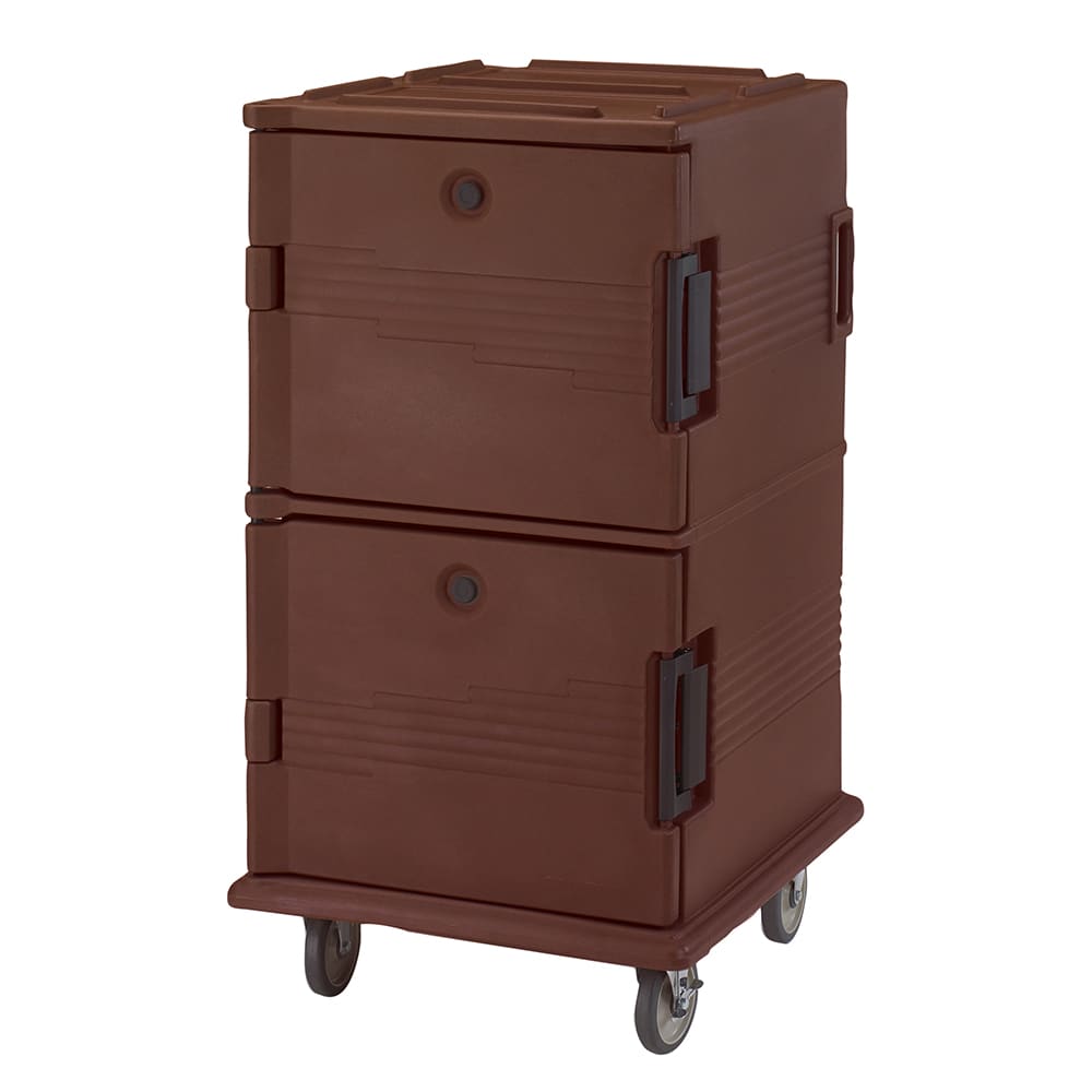 144-UPC1600131 Ultra Camcart® Insulated Food Carrier - 120 qt w/ 24 Pan Capacity, Brown