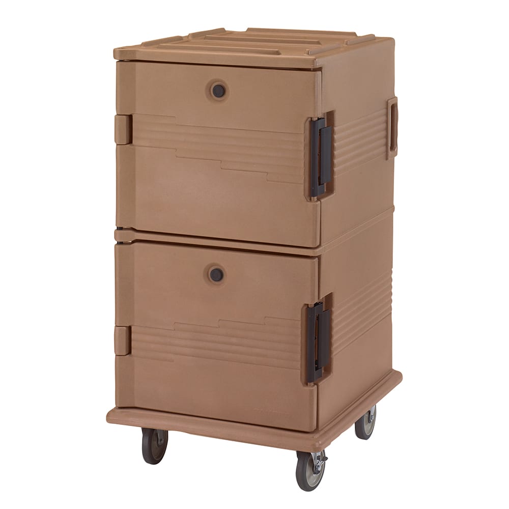 144-UPC1600157 Ultra Camcart® Insulated Food Carrier - 120 qt w/ 24 Pan Capacity, Beige
