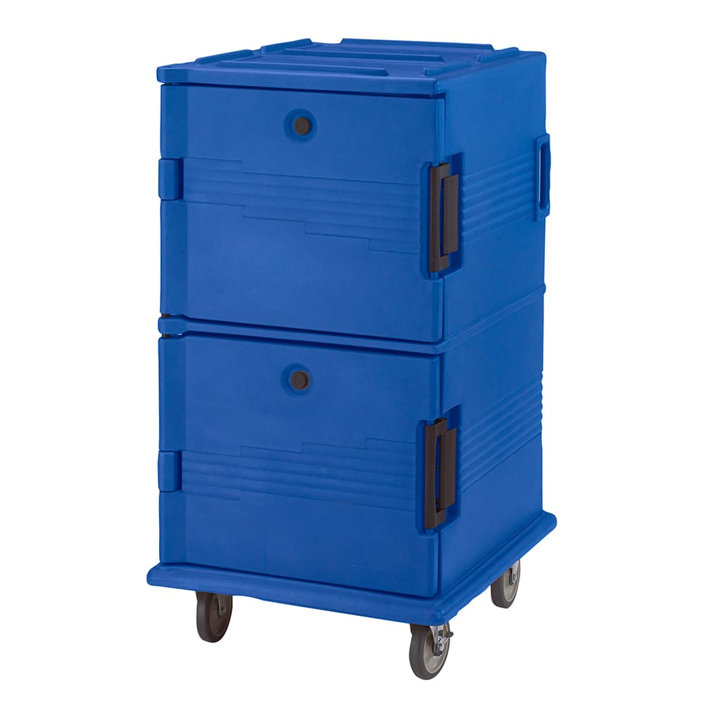 144-UPC1600186 Ultra Camcart® Insulated Food Carrier - 120 qt w/ 24 Pan Capacity, Navy Blue