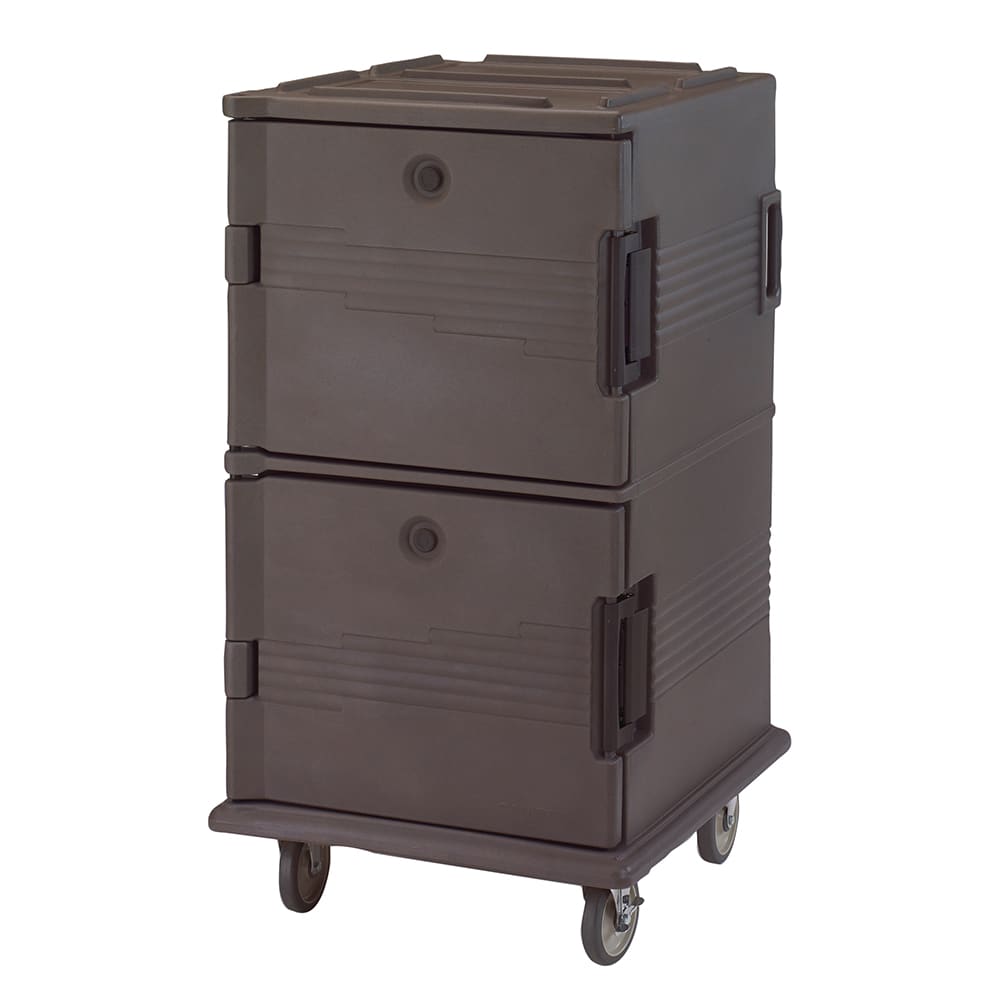 144-UPC1600194 Ultra Camcart® Insulated Food Carrier - 120 qt w/ 24 Pan Capacity, Granite Sand