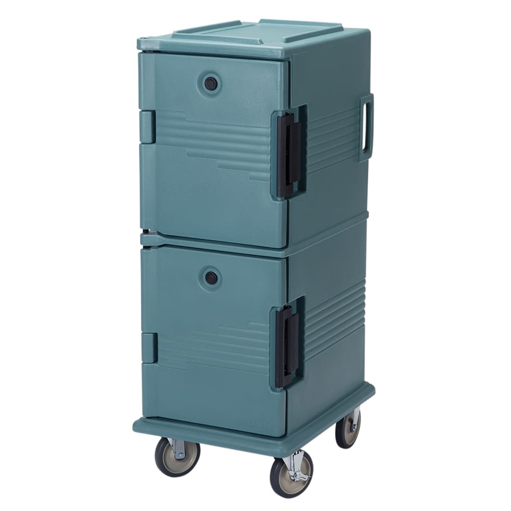 144-UPC800401 Ultra Camcart® Insulated Food Carrier - 60 qt w/ (12) Pan Capacity, Blue