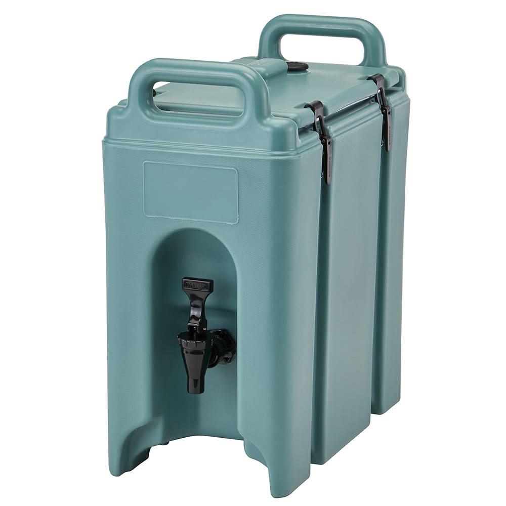 Cambro 250LCD131 Dark Brown 2.5 Gal Beverage Camtainer