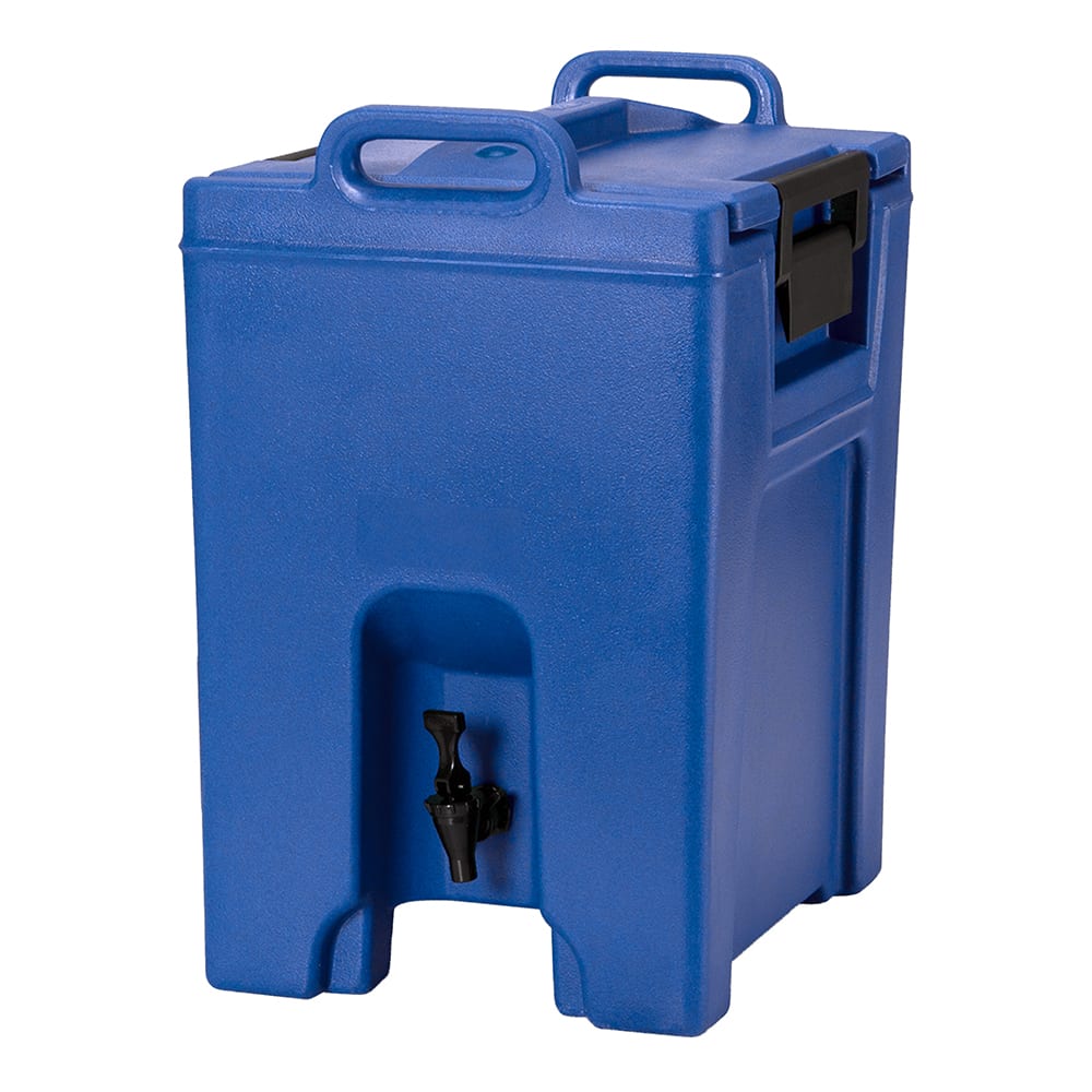 144-UC1000186 10 1/2 gal Ultra Camtainer® Insulated Beverage Dispenser, Navy Blue
