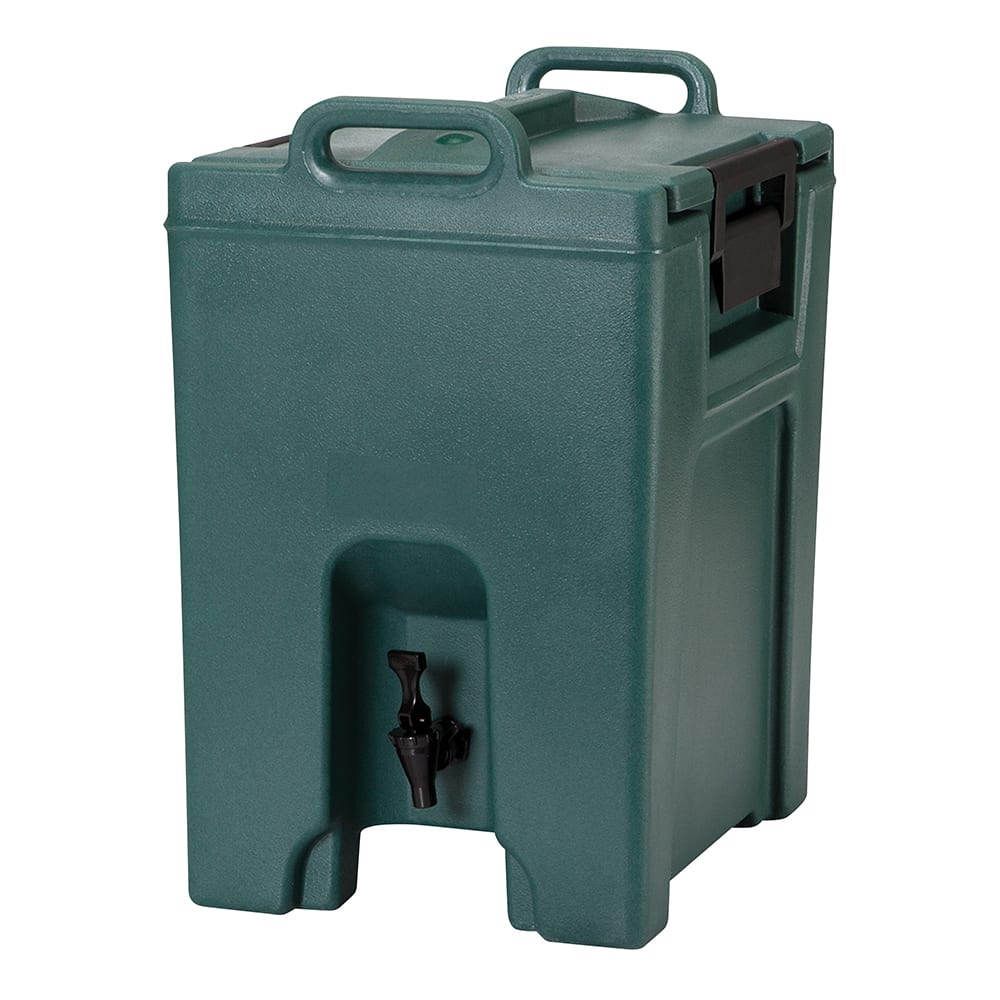 144-UC1000192 10 1/2 gal Ultra Camtainer® Insulated Beverage Dispenser, Granite Green