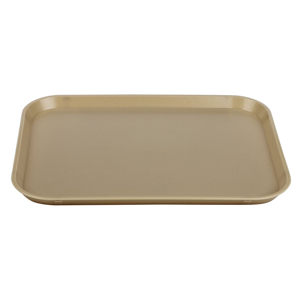 144-1418CW133 Plastic Camwear® Cafeteria Tray - 17 9/10"L x 13 9/10"W, Beige
