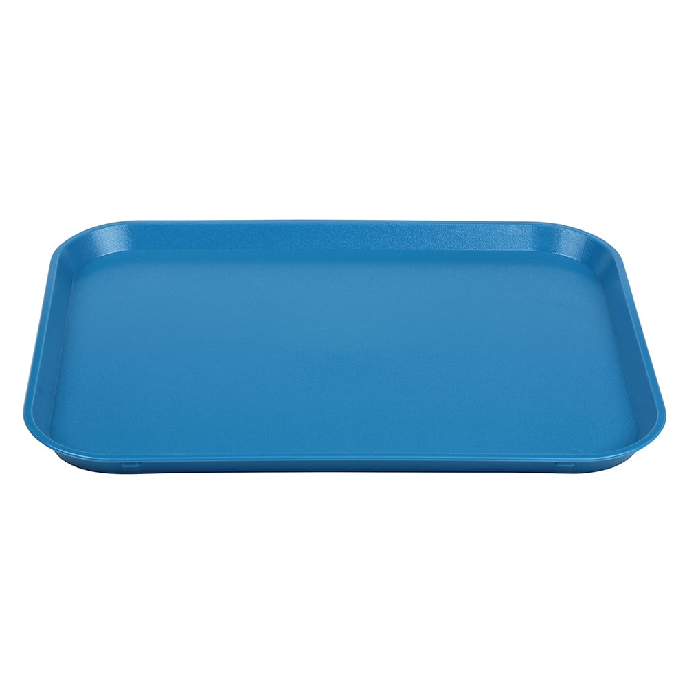144-1418CW168 Plastic Camwear® Cafeteria Tray - 17 9/10"L x 13 9/10"W, Blue