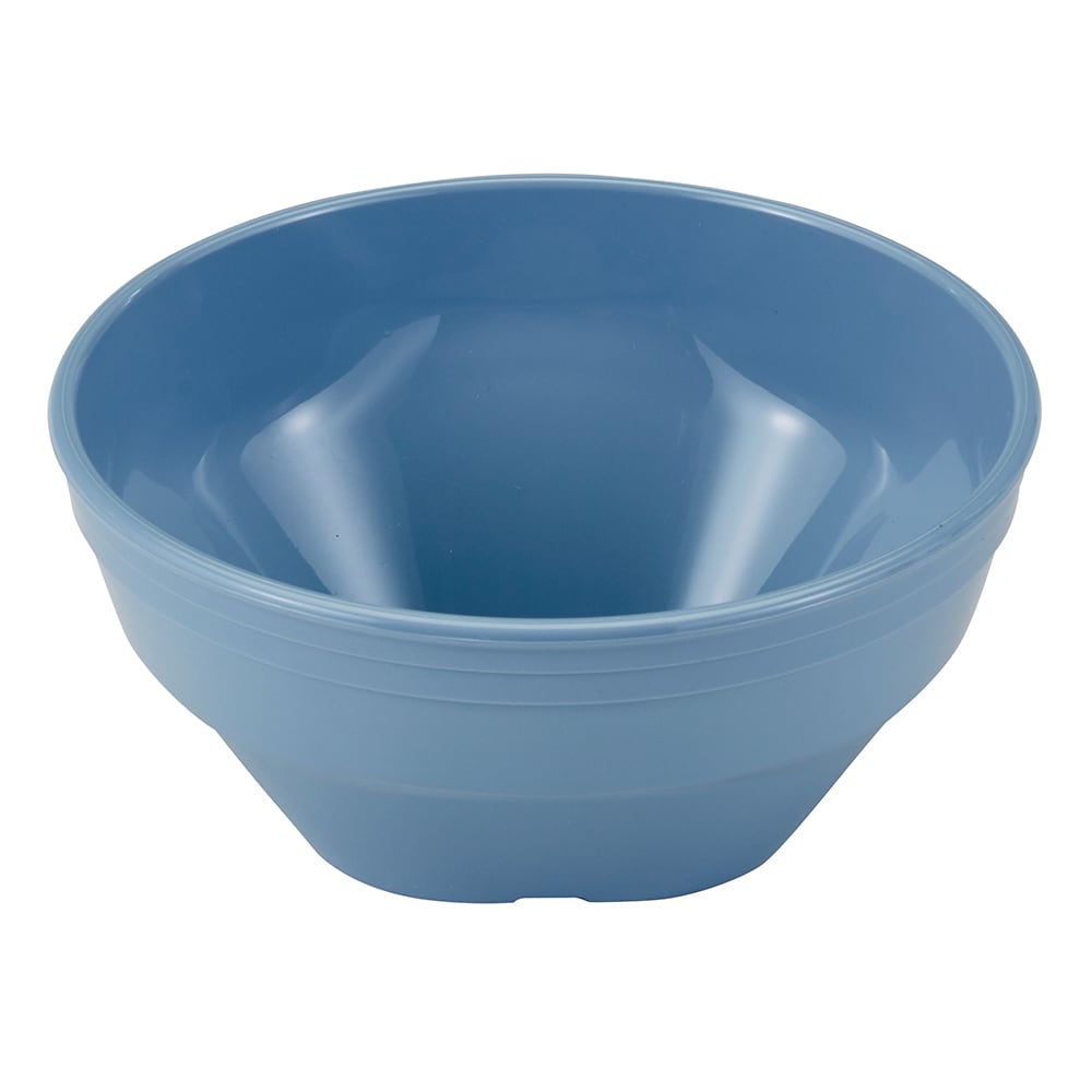 144-150CW401 16 7/10 oz Square Plastic Bowl, Slate Blue