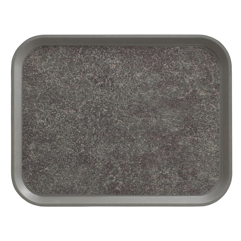 144-1520VC381 Rectangular Versa Camtray - 15x20", Fiberglass, Pearl Gray/Titan