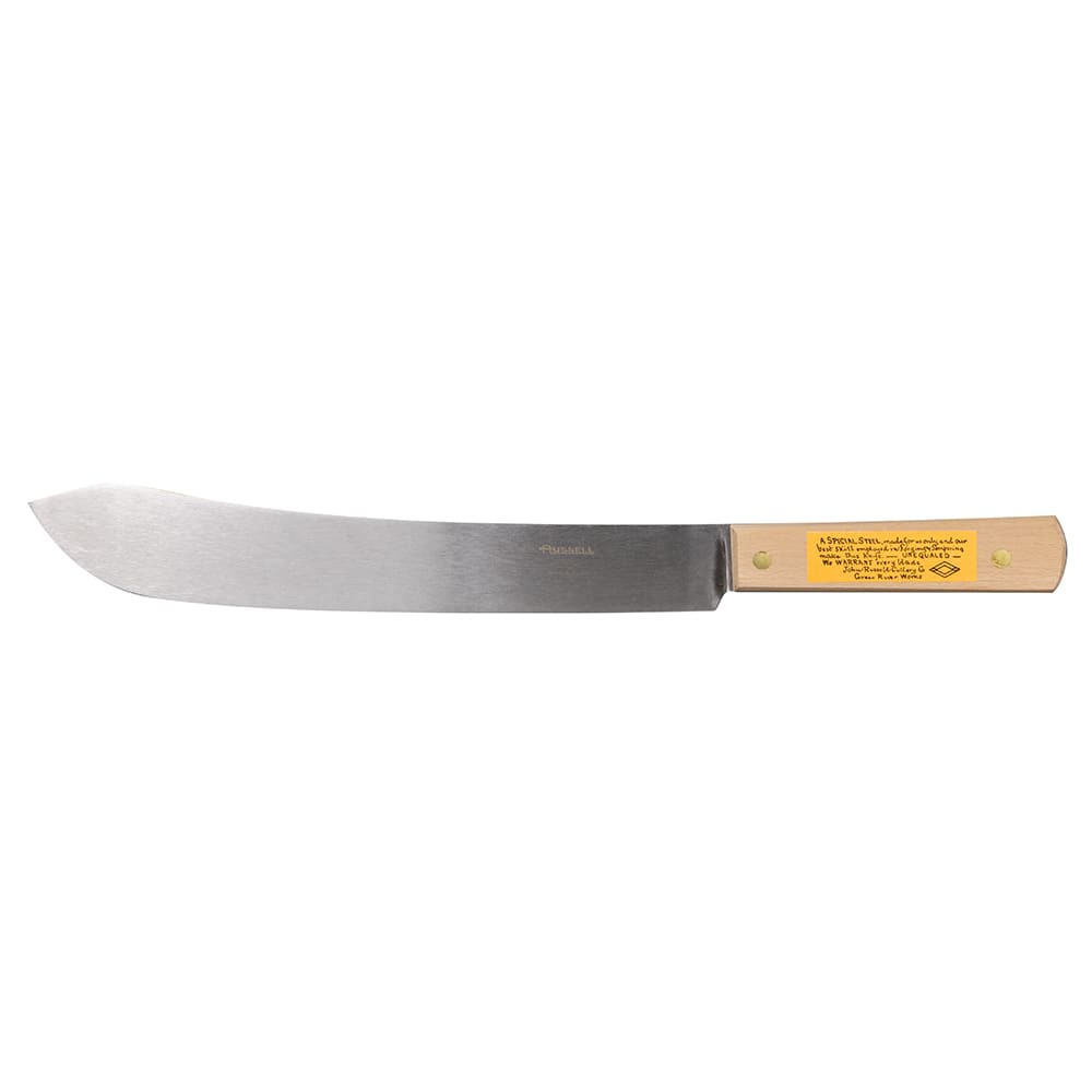 Dexter Russell 012-8BU 8" Butcher Knife w/ Beech Handle, Carbon Steel