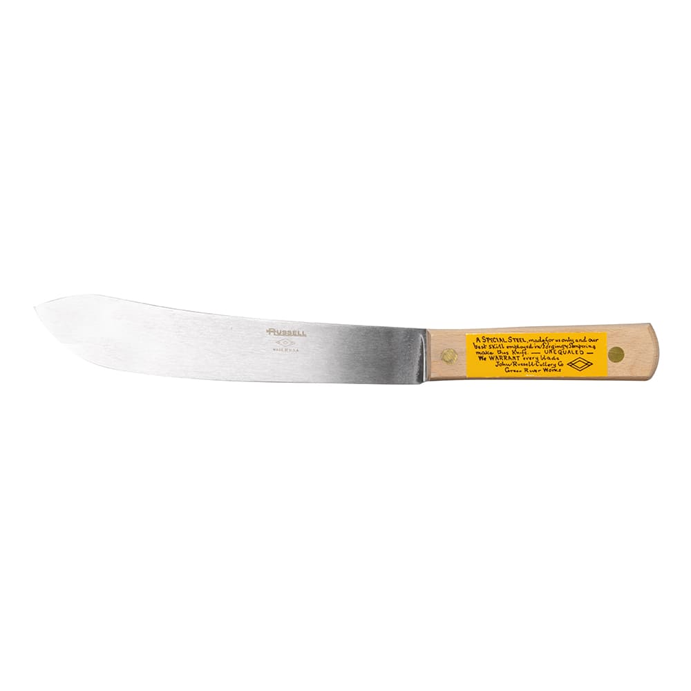 Dexter Russell 012-12BU 12" Butcher Knife w/ Beech Handle, Carbon Steel