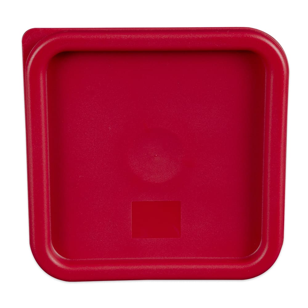 370-SCQLMPE Cover, for 6 & 8 qt Storage Containers, Red