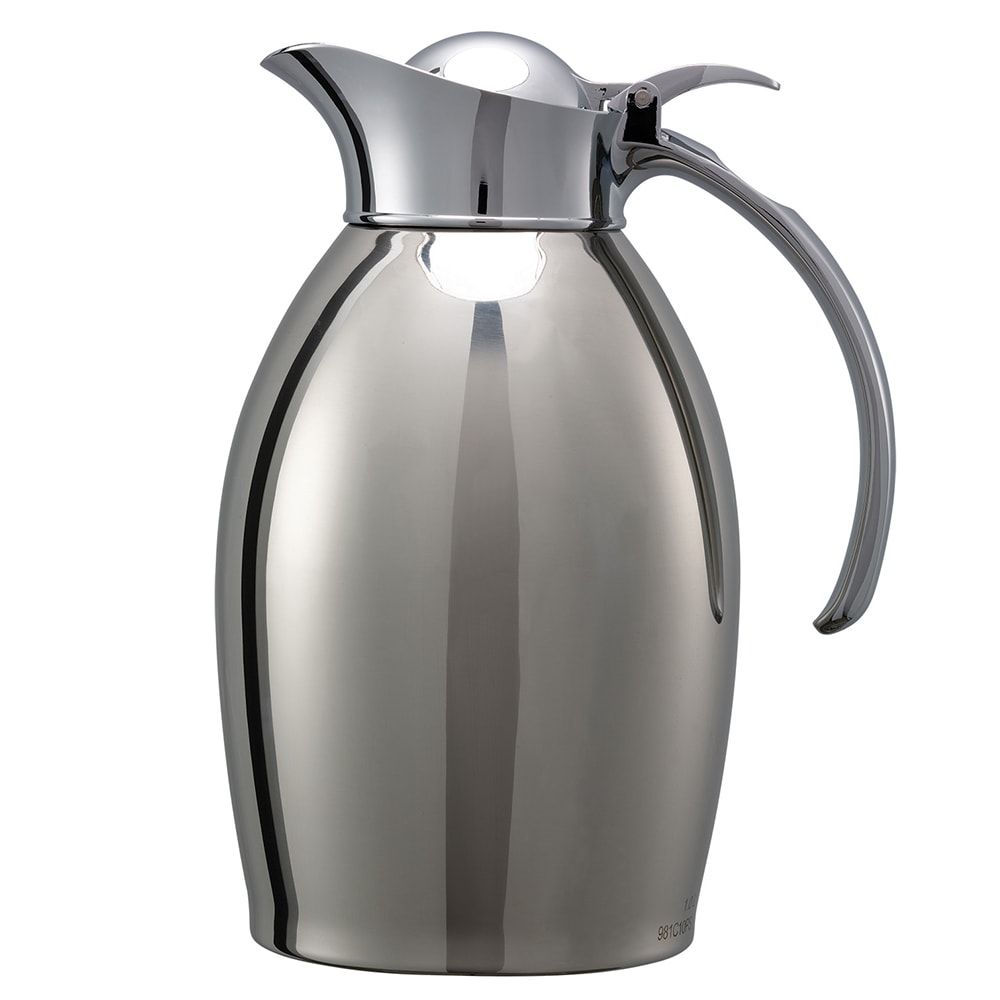 482-98110PS 1 liter Carafe w/ Vacuum Insulation, Polished Stainless Finish