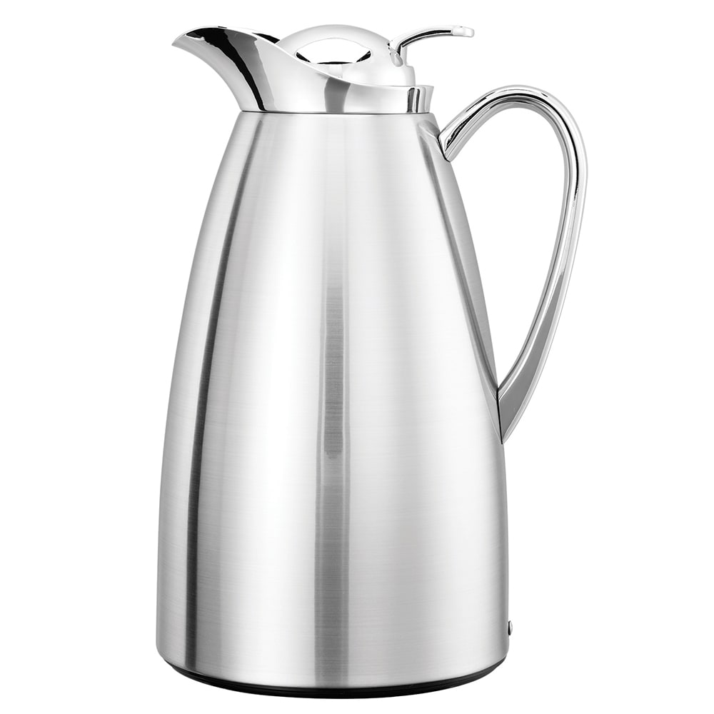 482-CJ1CH 1 liter Vacuum Carafe w/ Glass Liner, Chrome