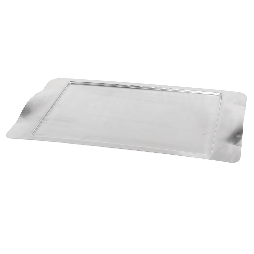 482-SB42 Rectangular Tray w/ Contoured Handles, 20 3/4" x 11 1/2", Stainless, Brushed F...
