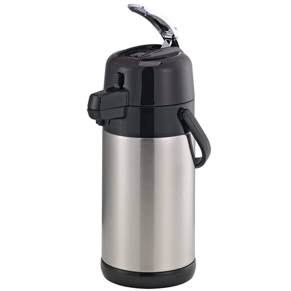 Service Ideas SECAL22S 2 1/5 Liter Lever Action Airpot, Stainless Steel Liner