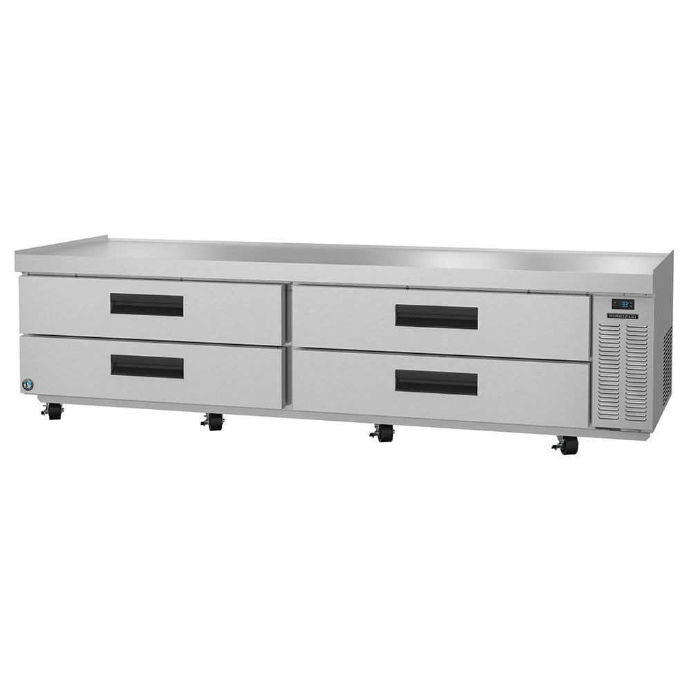 440-CR98A 98" Steelheart Series Chef Base w/ (4) Drawers - 115v