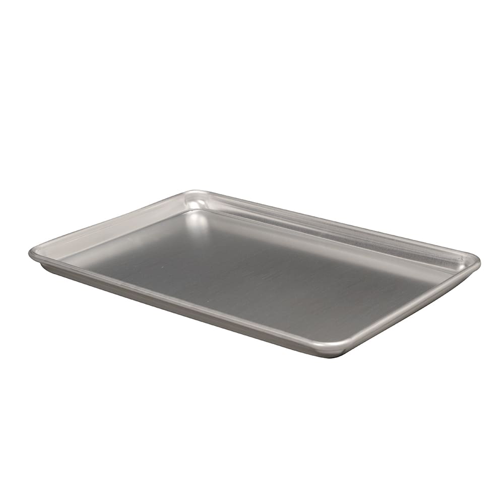 175-5303 1/2 Half Size Bun / Sheet Pan - 18" x 13" x 1", 18 gauge Aluminum, Natura...