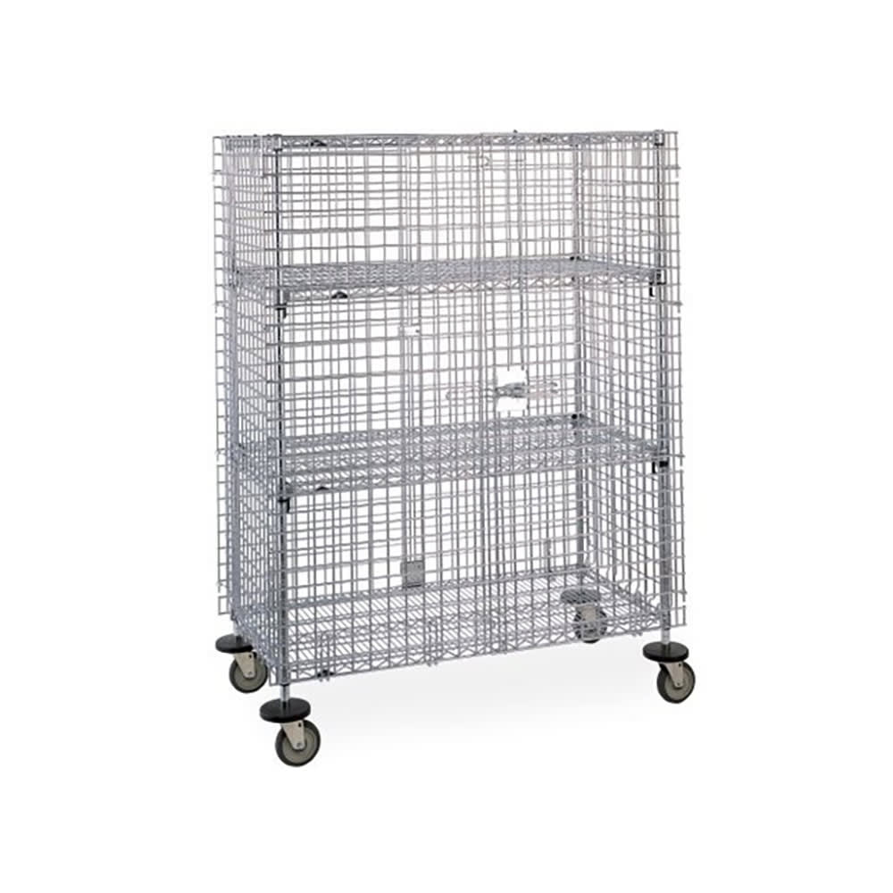 Metro SEC33S-SD 40 3/4" Mobile Security Cage, 21 1/2"D