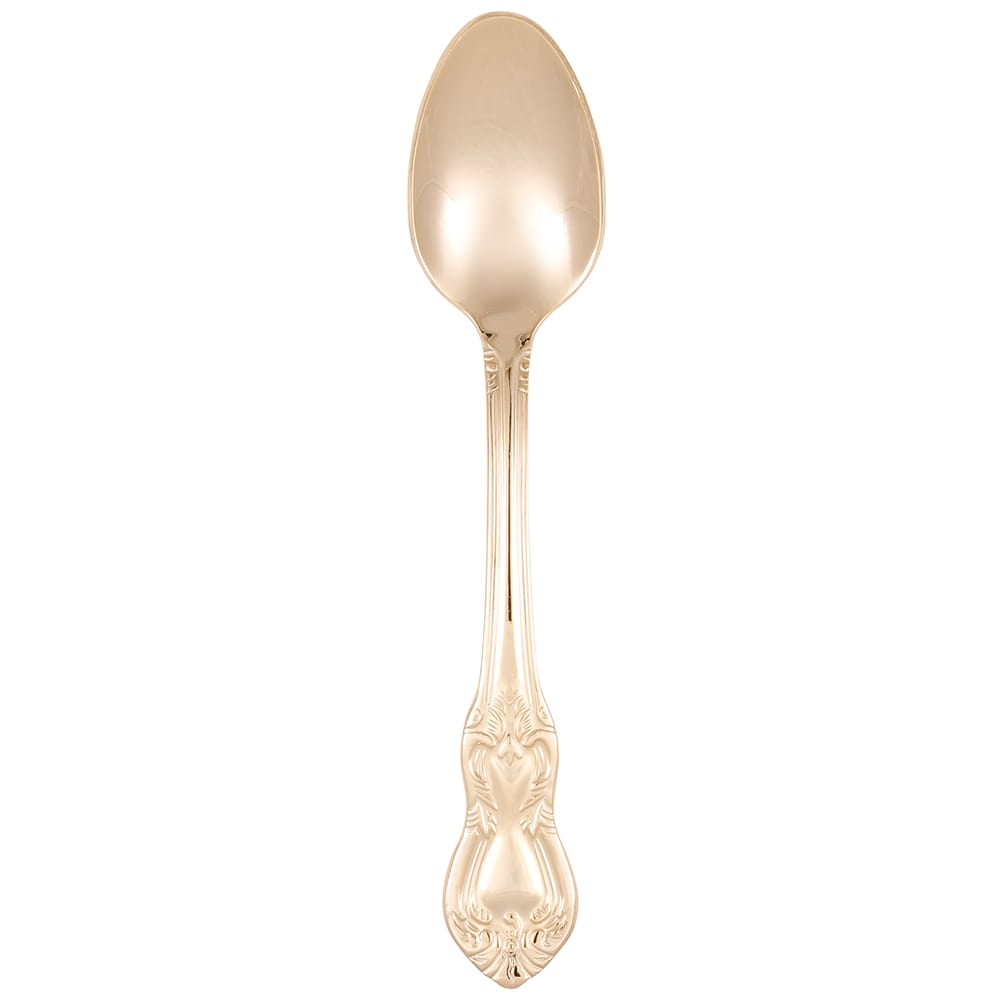 861-CRWNGLDTS 6 1/4" Teaspoon - Gold Plated, Crown Royal Pattern