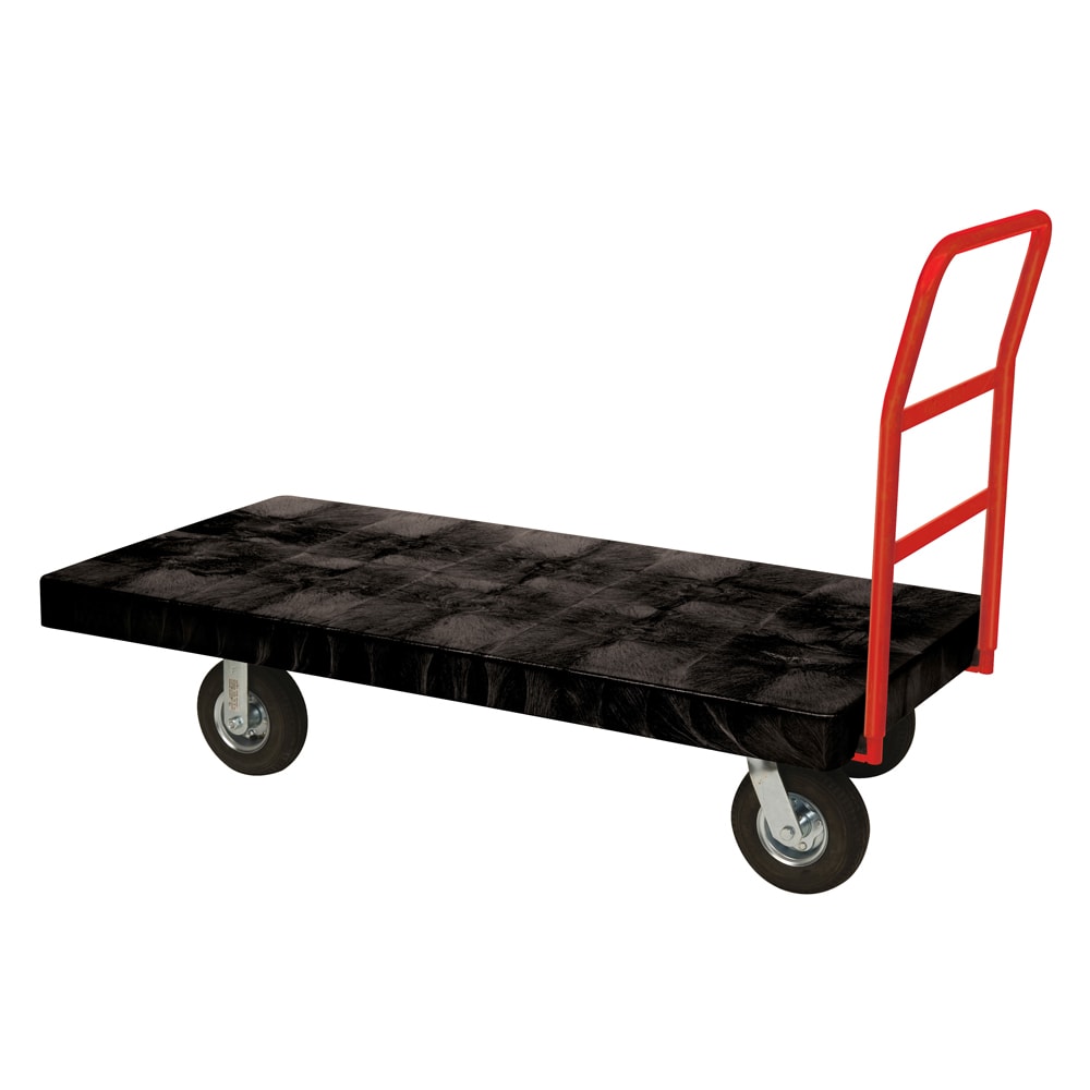 007-443610 1000 lb Platform Truck w/ Tie Downs, 48"L x 24"W
