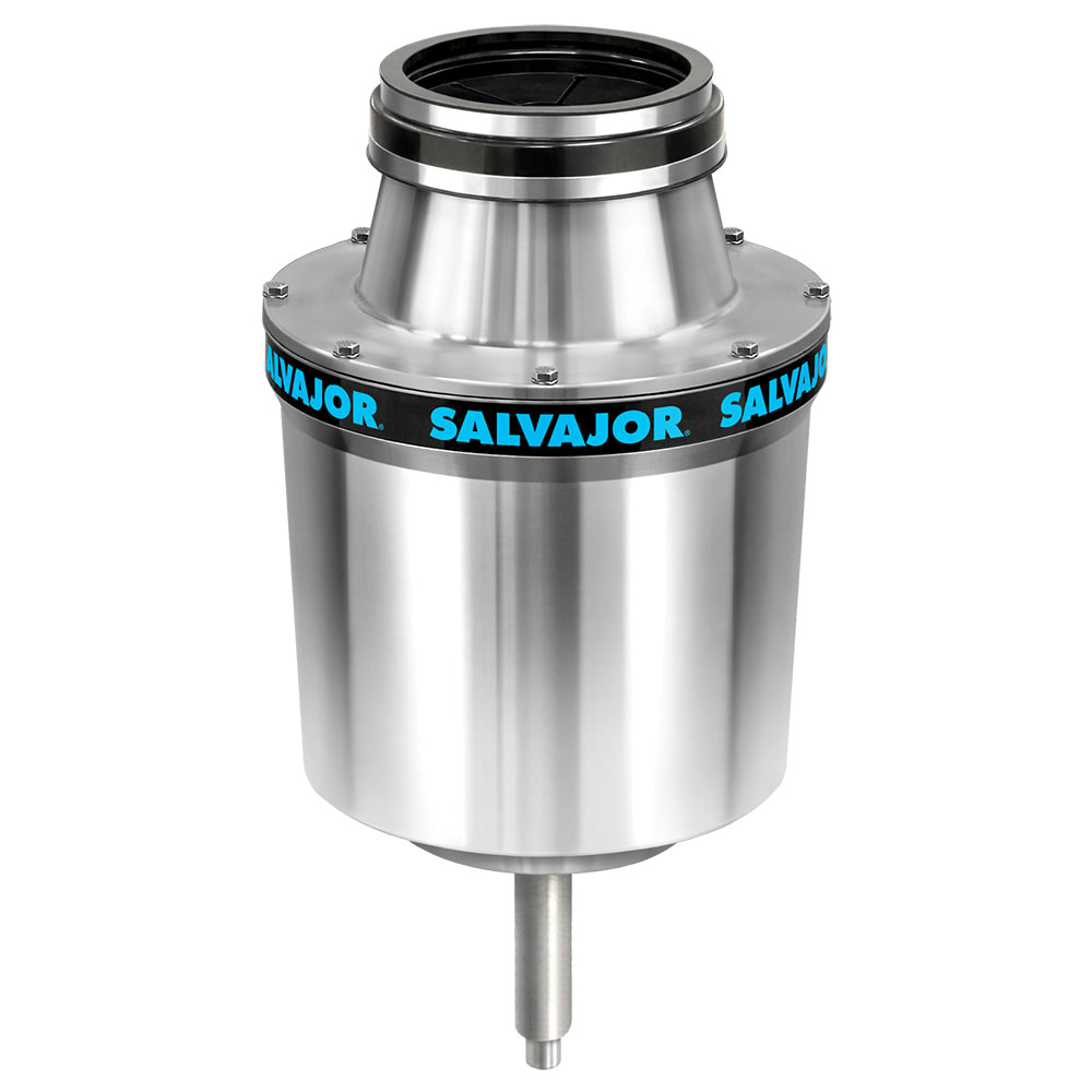 Salvajor 300-CA-12-WSP Water-Saving Disposer Package w/ 12" Cone - 3 HP Motor, 208v/3ph