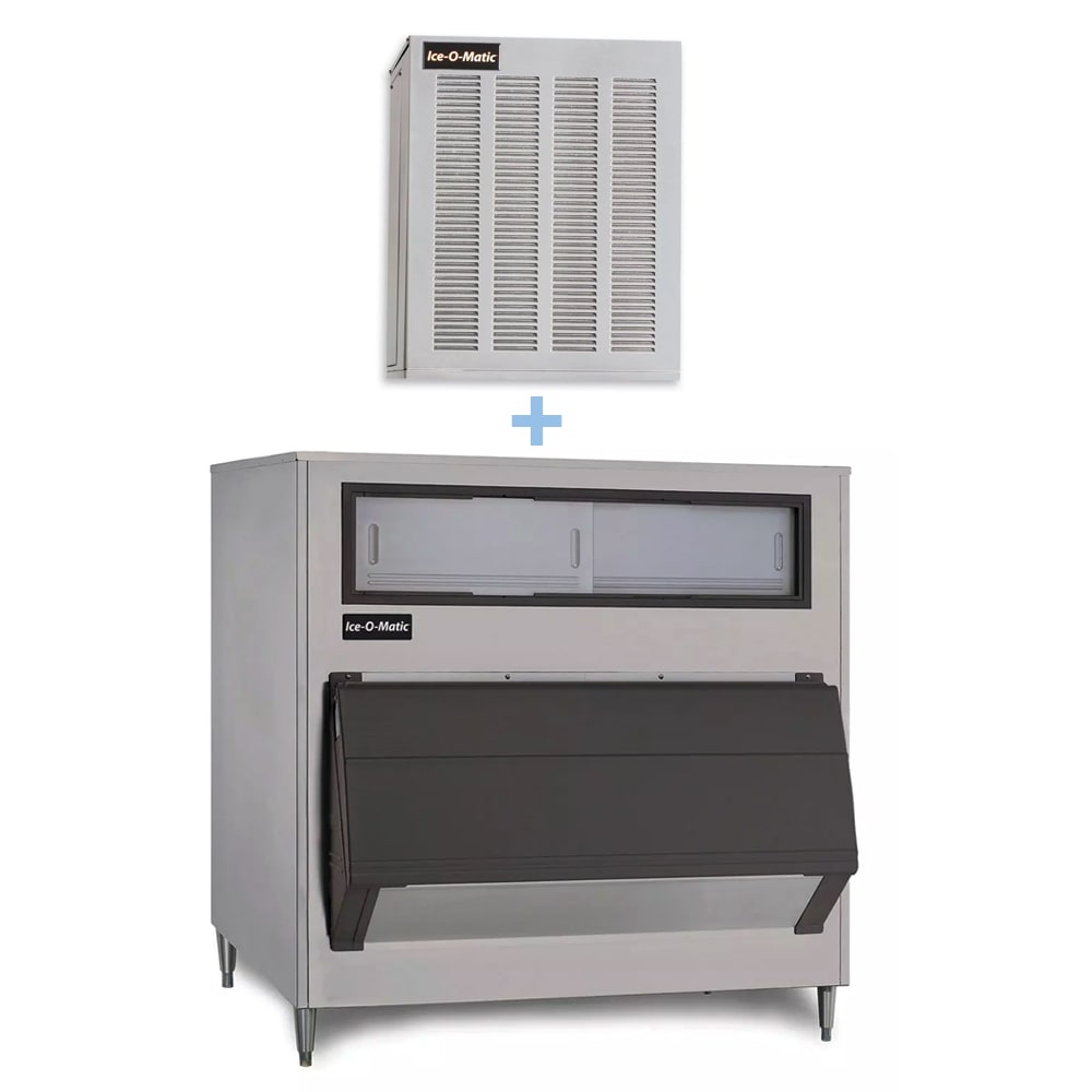 159-MFI1256AB130048 1149 lb Flake Ice Machine w/ Bin - 1320 lb Storage, Air Cooled, 208-230v