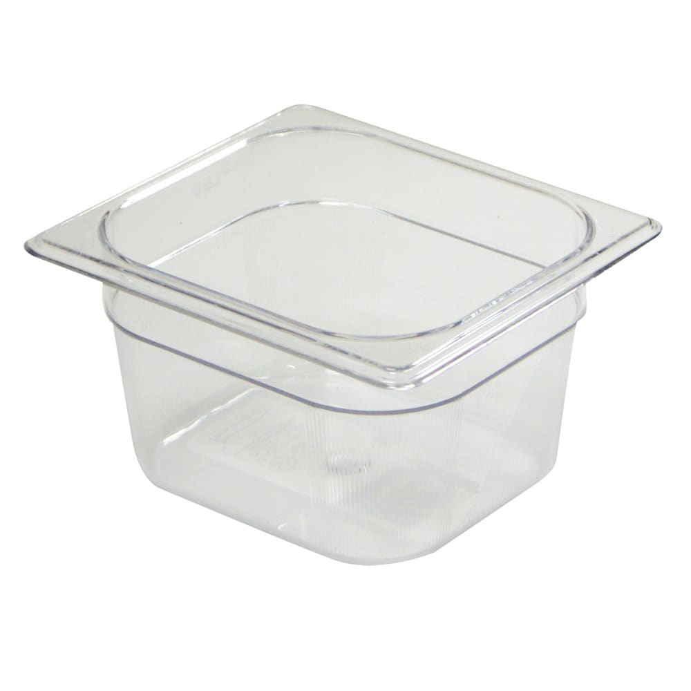 007-105P 4"D Sixth Size Food Pan - Non-Stick