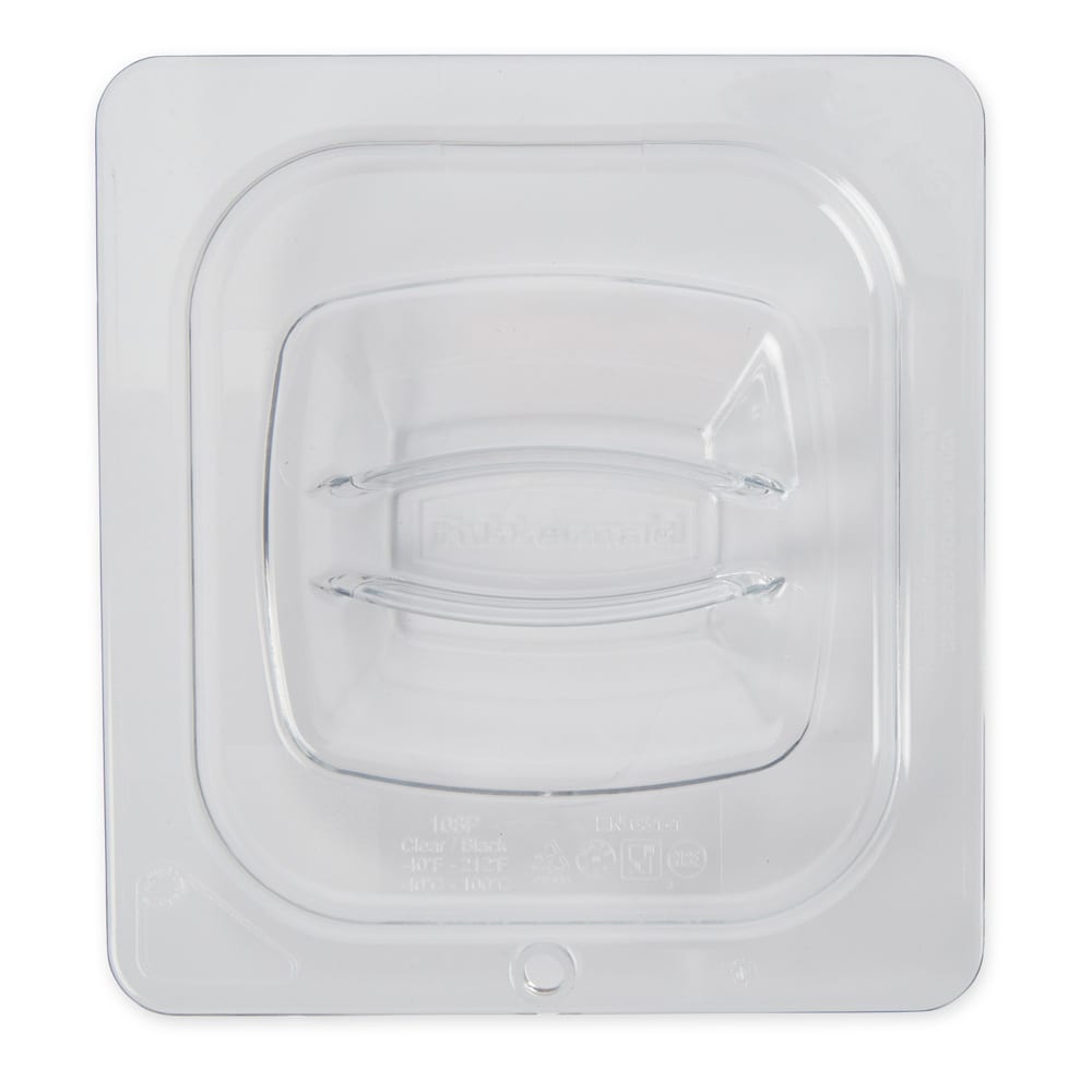 007-108P23 Cold Food Pan Cover - 1/6 Size