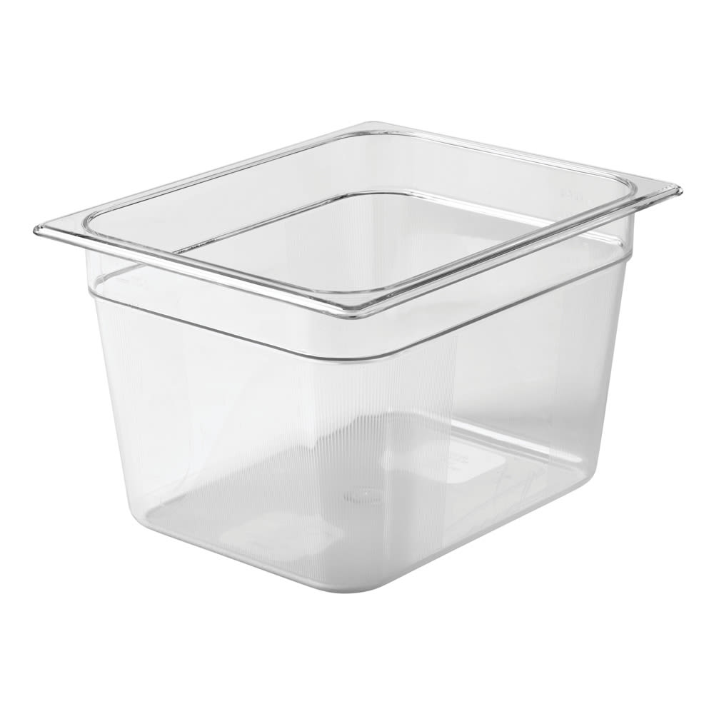 007-126P 8"D Half Size Food Pan - Non-Stick