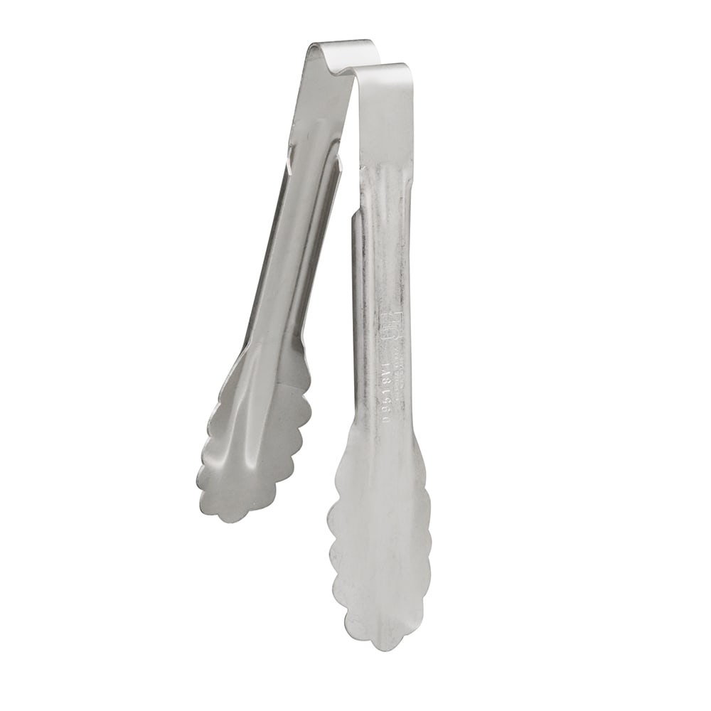175-4780610 6"L Stainless Steel Utility Tongs