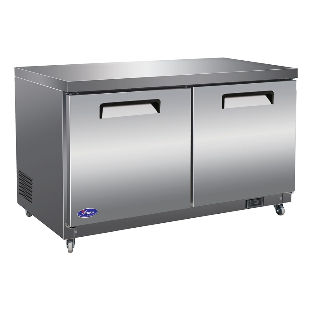 970-VPUCR60 61" W Undercounter Refrigerator w/ (2) Sections & (2) Doors, 115v
