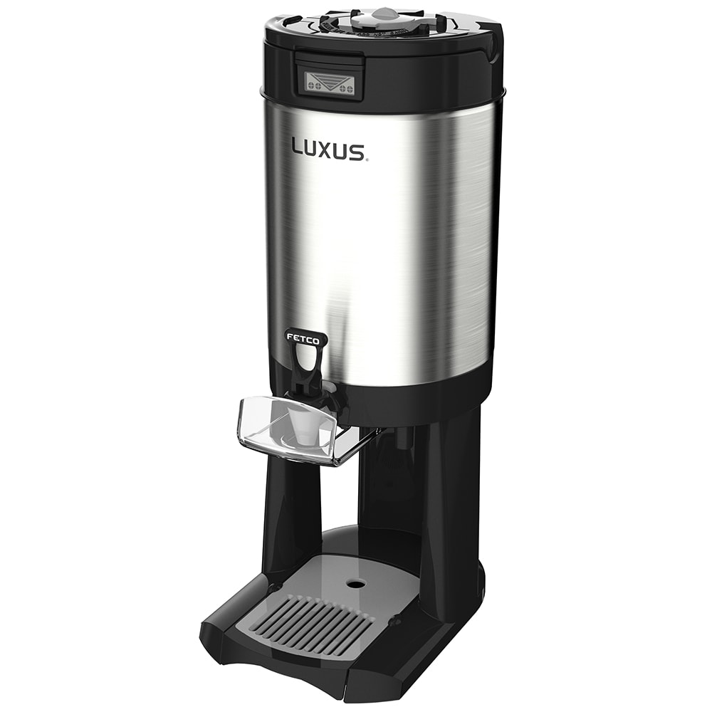766-D450 2 gal LUXUS® Thermal Coffee Dispenser, Black/Stainless Steel