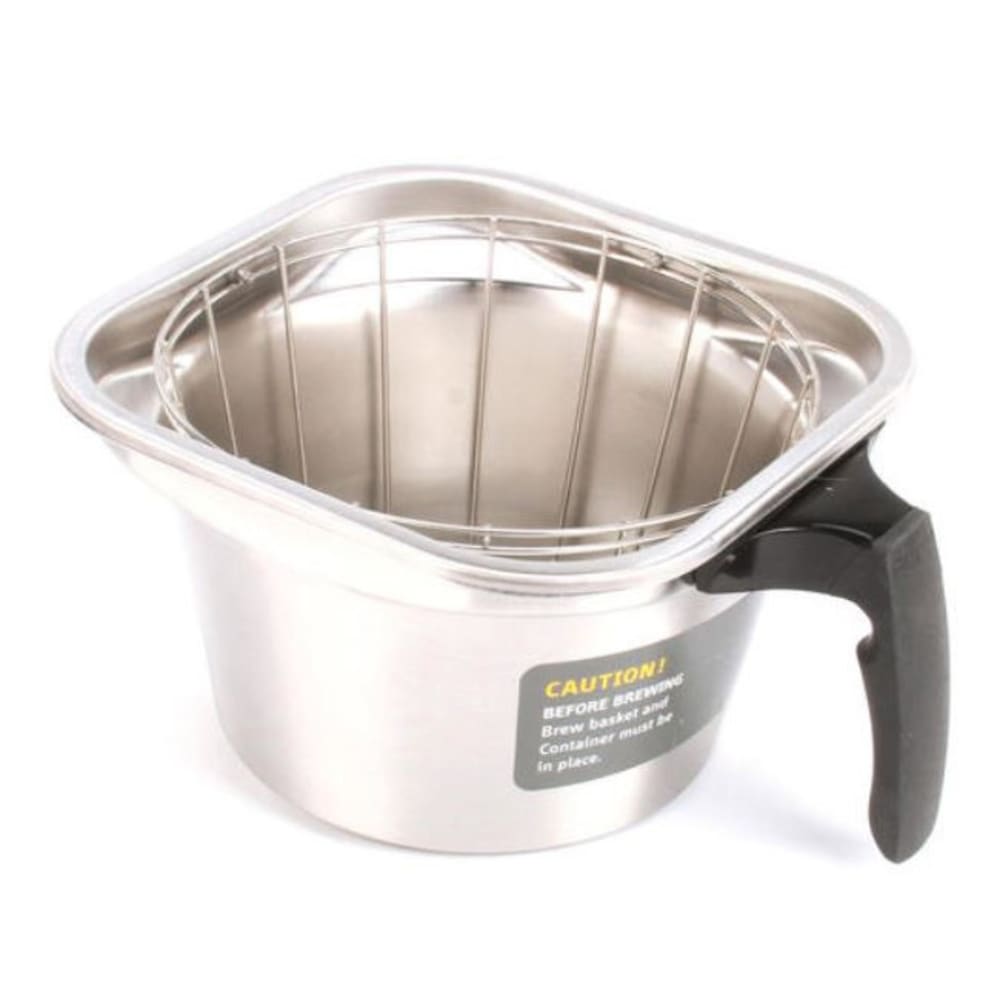 Fetco B001280B1 Brew Basket for XTS™ & Extractor® V+™ Brewers - 16" x 6", Stainless Steel