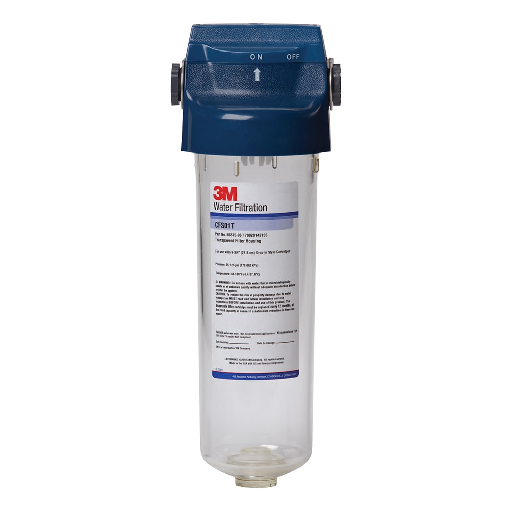 584-5557506 Single Water Filter Housing, Valve