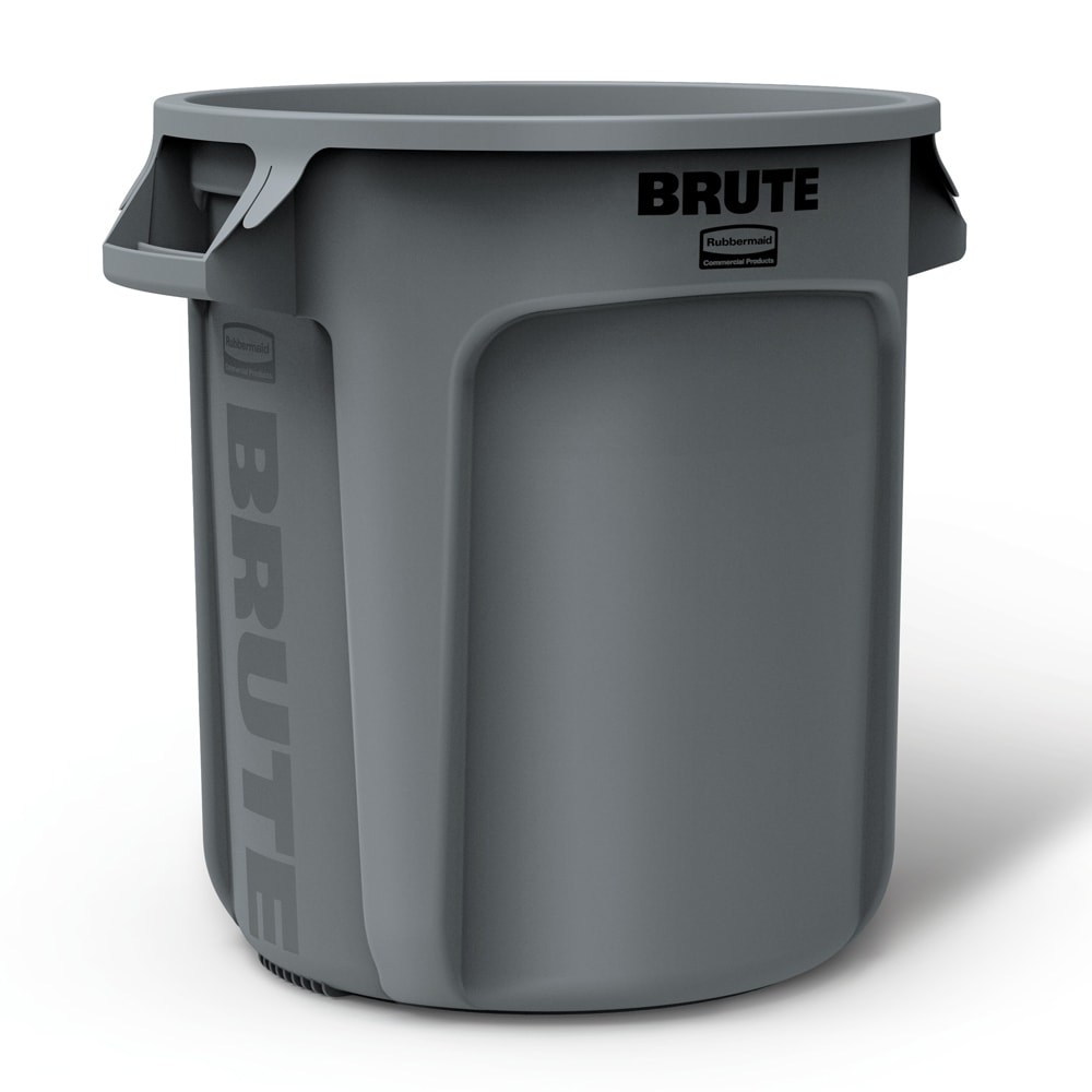 007-2610G 10 gallon Brute Trash Can - Plastic, Round