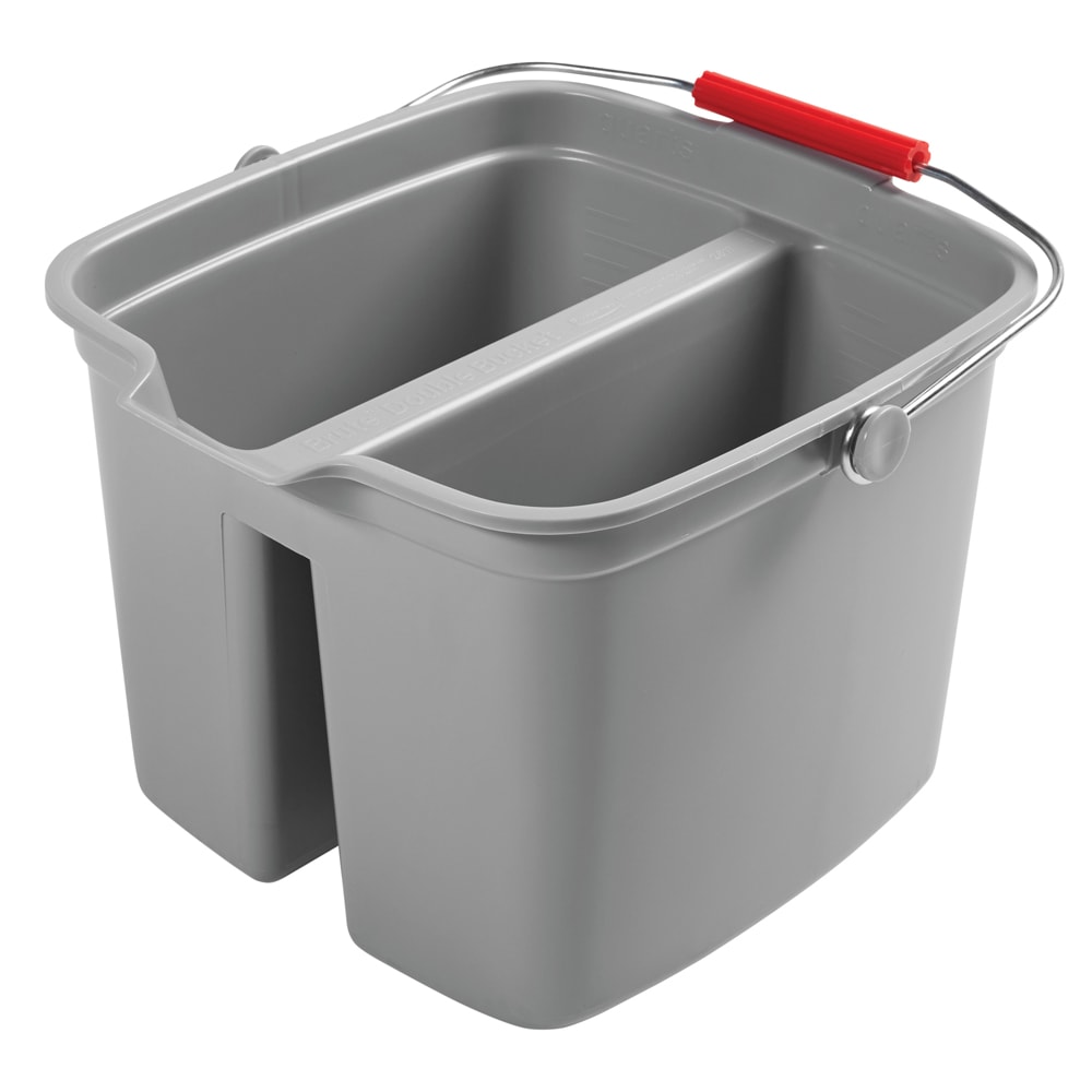 007-261700GRAY 17 qt Double Pail - Gray