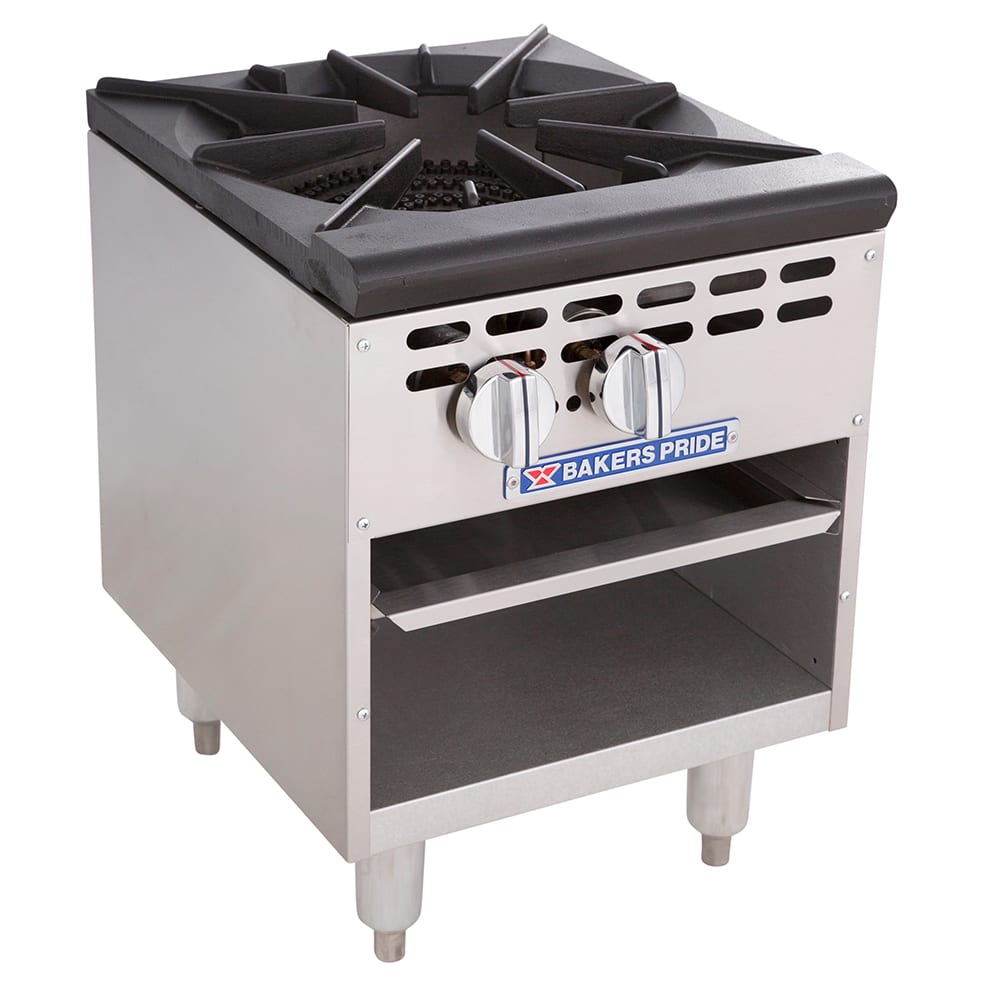 455-BPSP182NG 1 Burner Stock Pot Range, Natural Gas