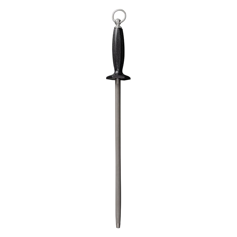 135-07393 14" Butcher Steel w/ Polypropylene Handle, Carbon Steel