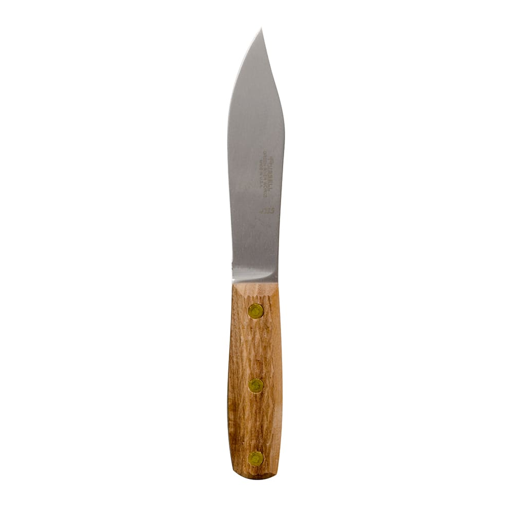 Dexter Russell 4215 5" Fish Knife w/ Walnut Handle, Carbon Steel