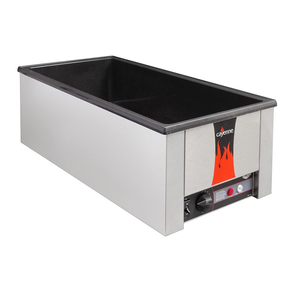 175-72050 Countertop Food Warmer - Wet w/ (4) 1/3 Pan Wells, 120v