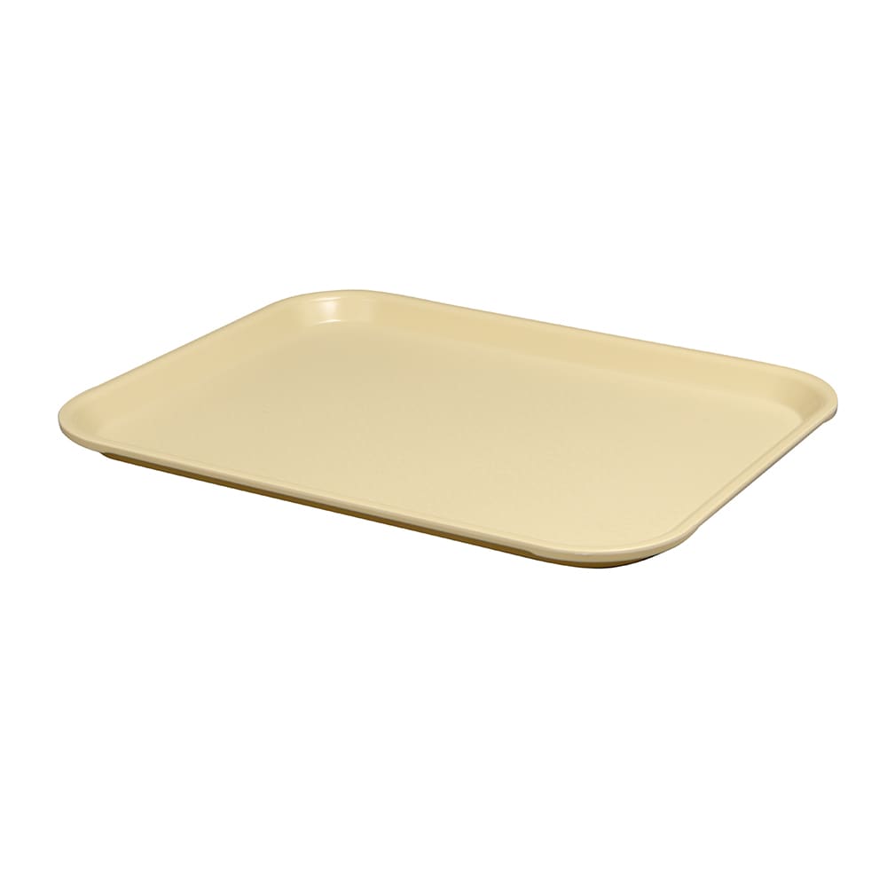 175-86126 Plastic Fast Food Tray - 18"L x 14"W, Almond 