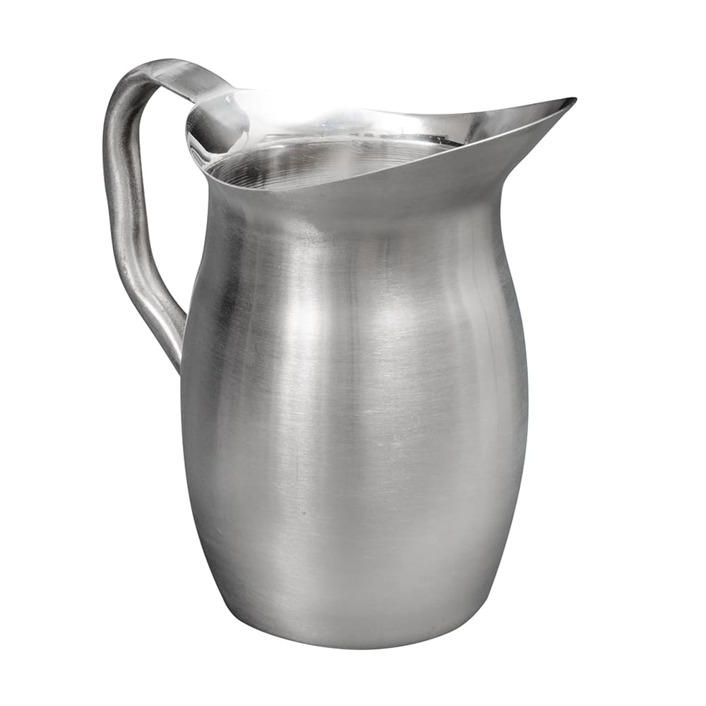 Vollrath 46402 S/S Hollow Handle 2 Quart Water Pitcher with Ice