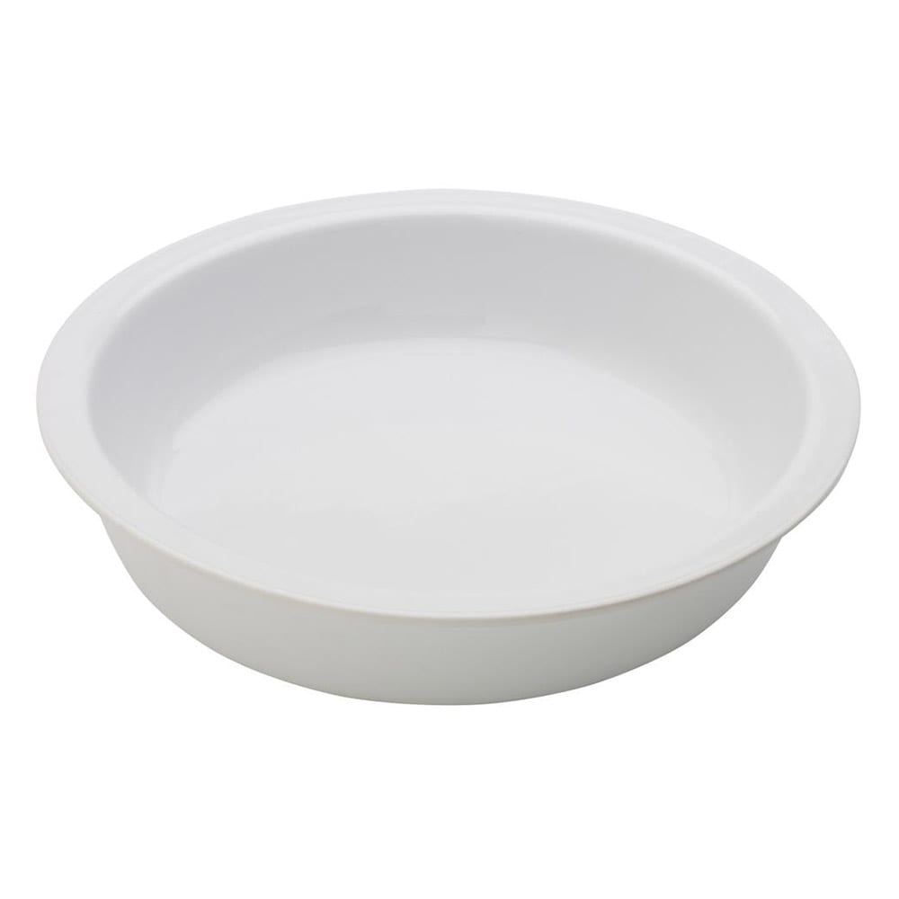 CookTek CT-103094 RPP01 4 1/2 Liter Medium Round Insert, Porcelain