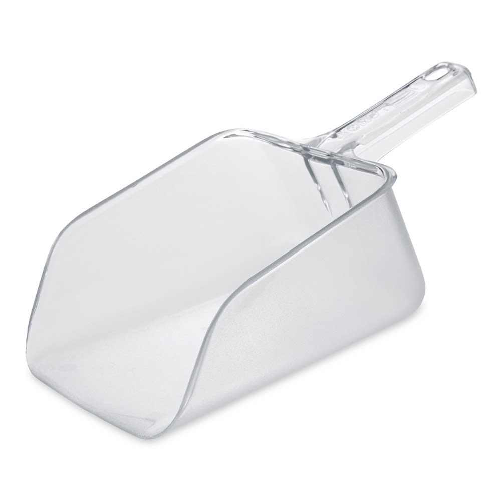007-2886 64 oz Bouncer Utility Scoop - Clear Poly