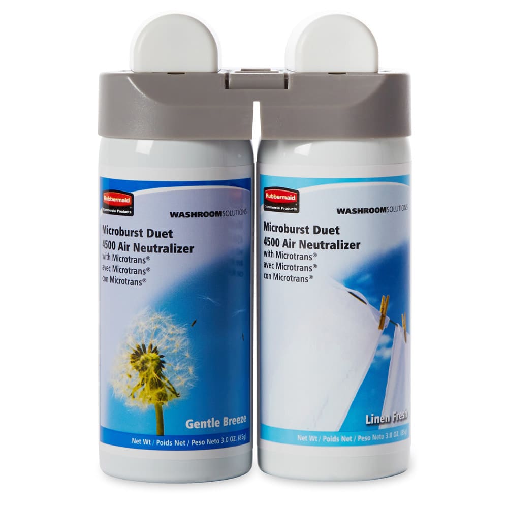 007-3485949 6 oz Microburst® Duet Aerosol Refill, Gentle Breeze/Linen Fresh
