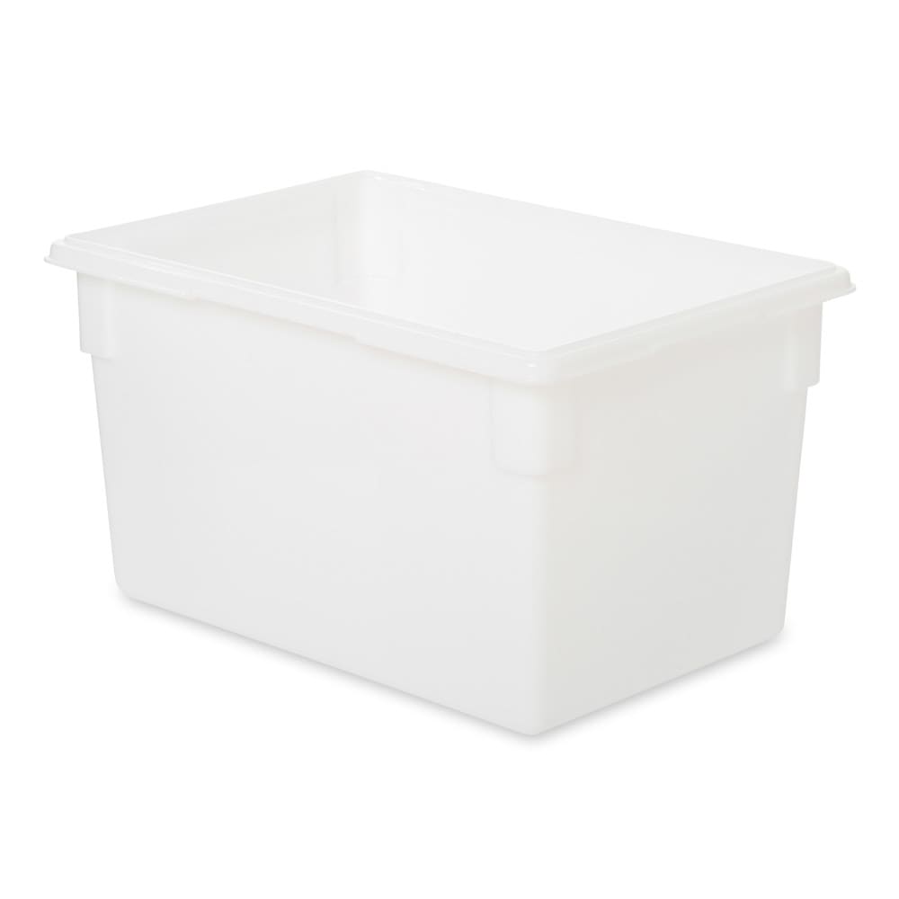 007-3501 21 1/2 gal Food/Tote Box - 26x18x15" White Poly