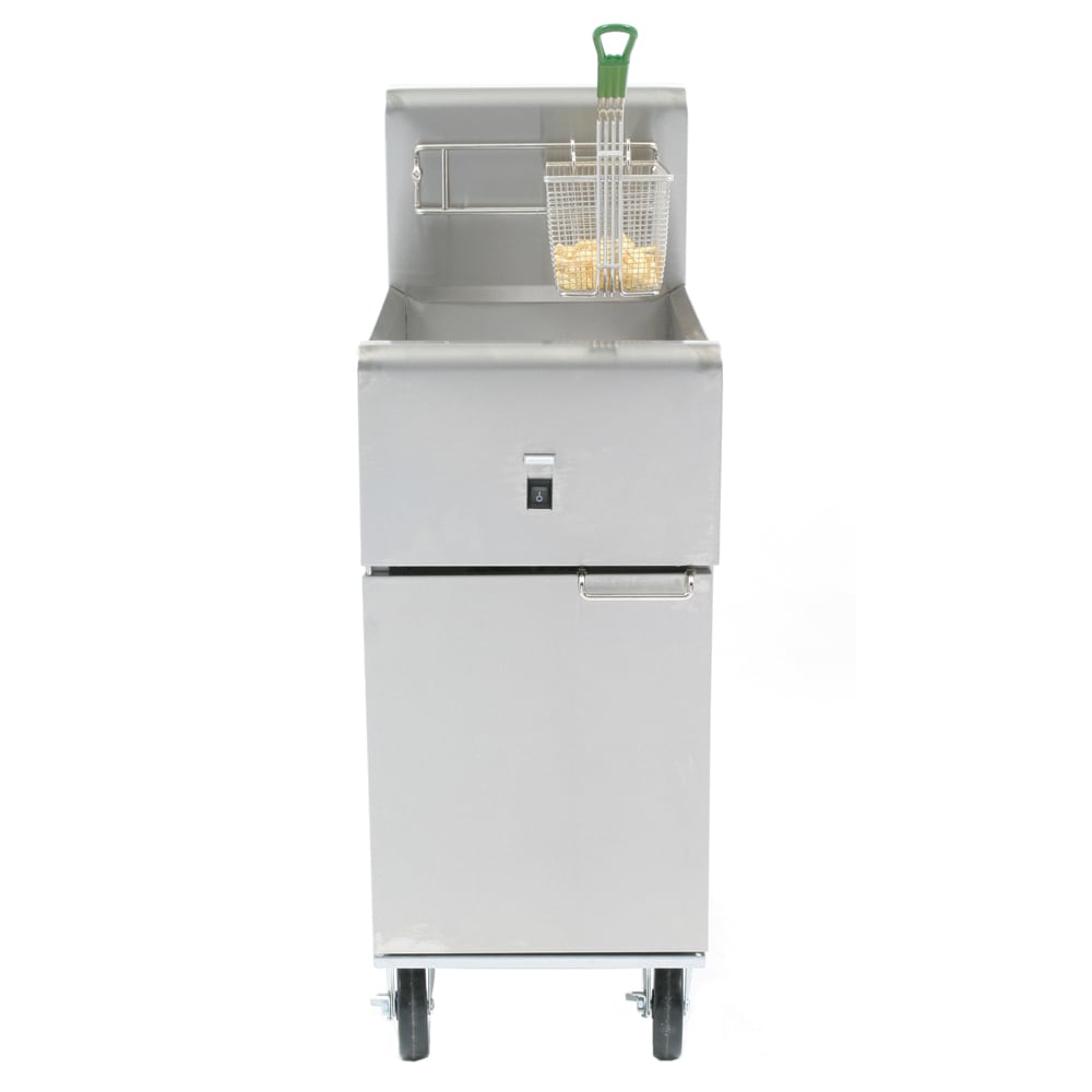 006-SR14E2081 Electric Fryer - (1) 40 lb. Vat, Floor Model, 208v/1ph