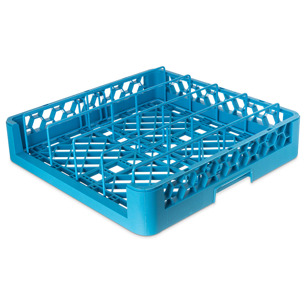 Carlisle RPC14 Full Size Dishwasher Plate Cover Rack - Blue